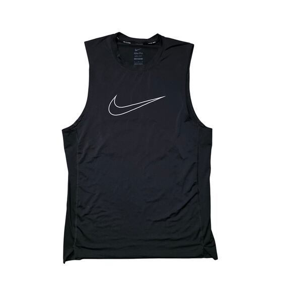 Nike Pro Dri-FIT Sleeveless Training Shirt Men’s L Black DD1977-010 - Picture 1 of 7